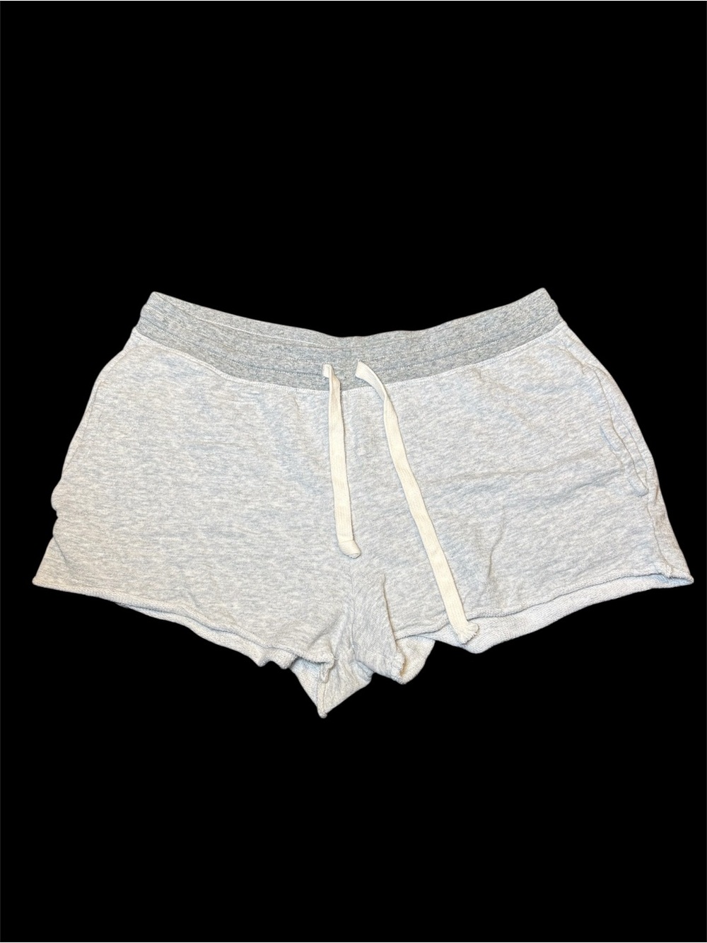 J. Crew Light Gray Athletic Lounge Shorts with Drawstring